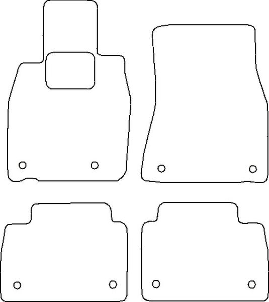 Beyner Pasklare stoffen matten MSV-1477636