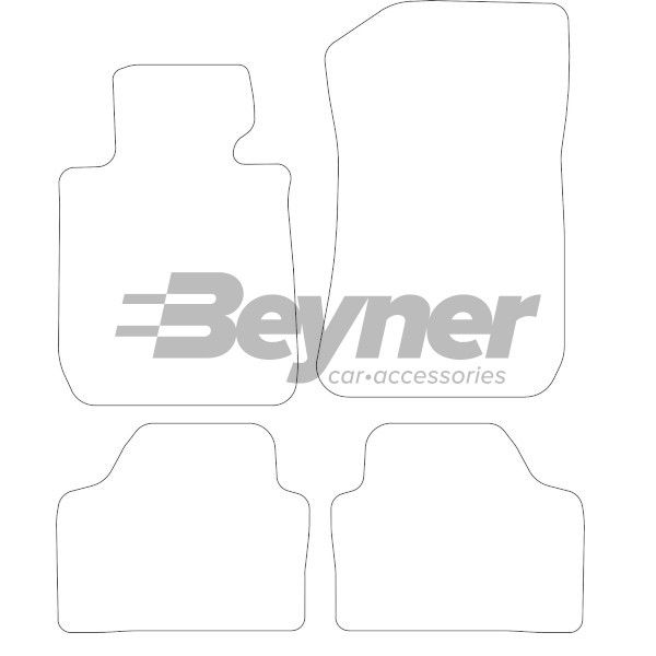 Beyner Pasklare stoffen matten MSV-1478156