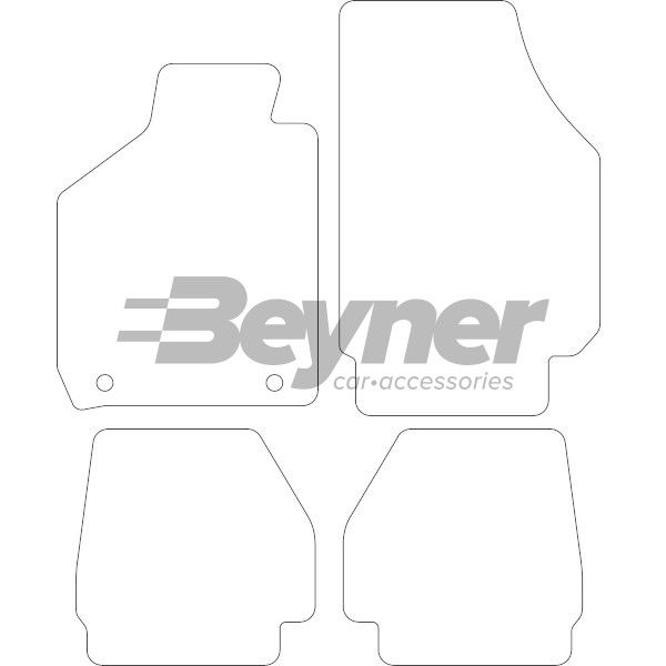 Beyner Pasklare stoffen matten MSV-1478722