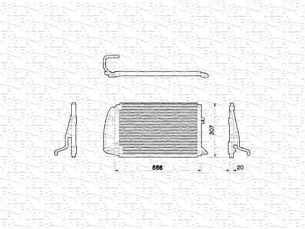 Magneti Marelli Airco condensor 350203205000