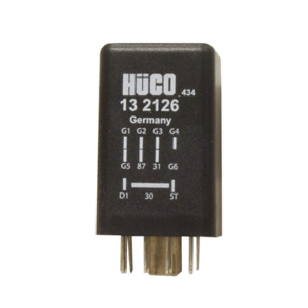 Hüco Relais gloeitijd 132126