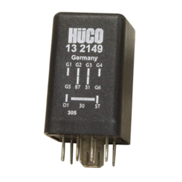 Hüco Relais gloeitijd 132149
