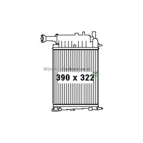 Bodermann RADIATEUR 1.0 E/TEN/ 1.1 4X4/ 1.4 GT 2016000