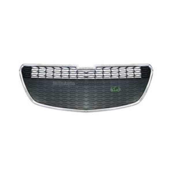 Bodermann GRILLE ONDER zwart/chroom 2856360