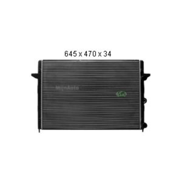 Bodermann RADIATEUR benz. 2.8i VR6  (VV28) +/- AC 3685003