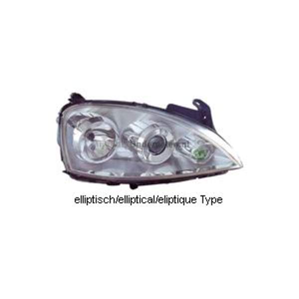 Bodermann UNIT TYC "E" H7+H7 elektr.verstelbaar 08/04- (rechts) 6442275