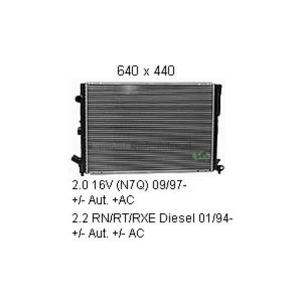 Bodermann RADIATEUR 2.2 D 1/94-/2.0 16V 9/97- 7251000