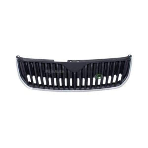 Bodermann GRILLE hoogglans zwart/chroom 7877350