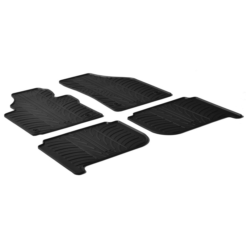 Mijnautoonderdelen Rubber Mat VW Touran 03- (T 4-delig GL 0067