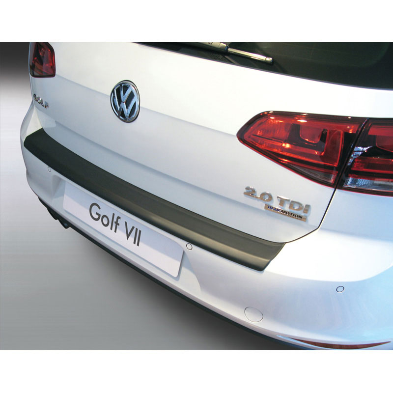 RGM ABS Achterbumper beschermlijst passend voor Volkswagen Golf MK VII 3/5 deurs 2013-2019 Zwart GR RBP588
