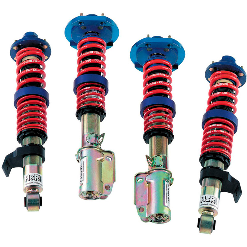 H&R H&R Monotube Schroefset passend voor Audi A3/S3/TT/TTS/Seat Leon ST/Skoda Octavia RS/Volkswagen Golf VII/Passat 2013- Tot 985kg VA-last Ø55mm HR 288519