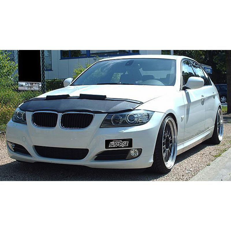 Mijnautoonderdelen Motorkapsteenslaghoes passend voor BMW 3 serie E90/E91 sedan/touring 2008- zwart (facelift) PB 901548
