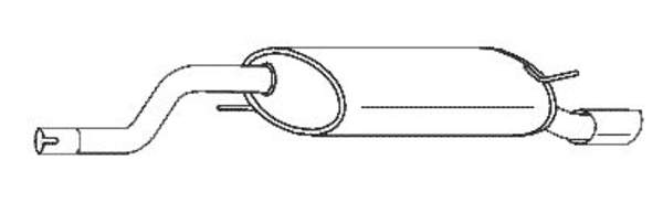 Achterdemper Romax 01 4 076