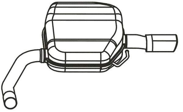Achterdemper Romax 61 4 094