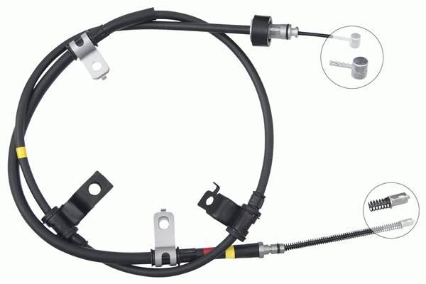 Handremkabel Hitec K17507