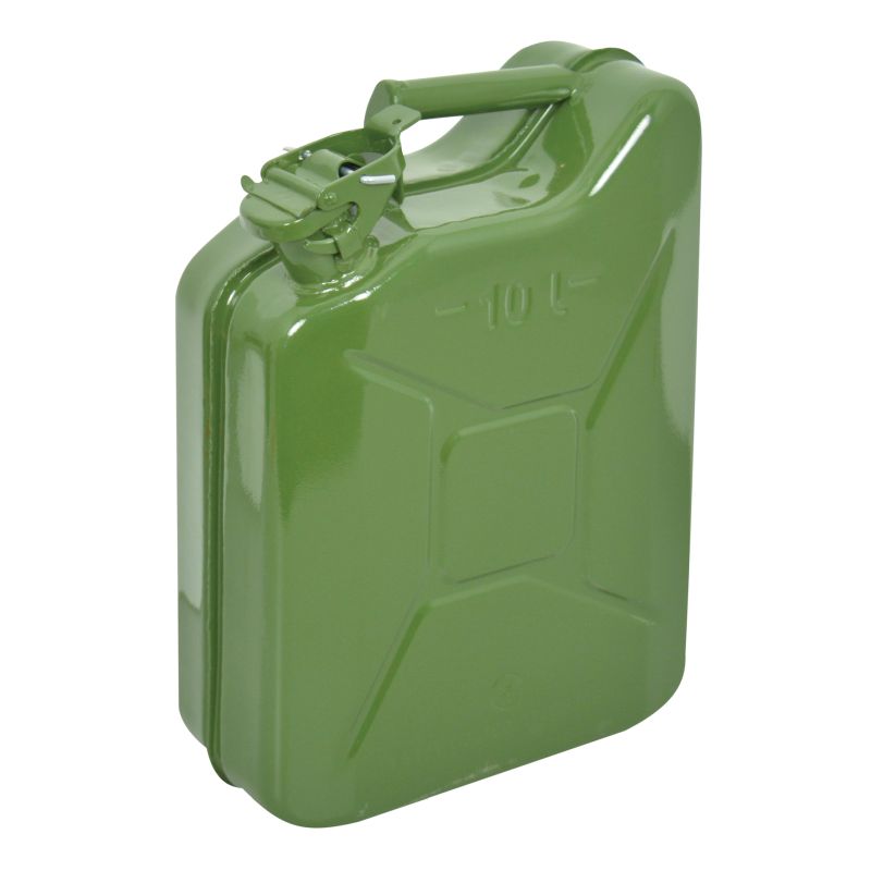 Carpoint Carpoint Benzinekan 10 Liter Groen Metaal UN-keur 0110011