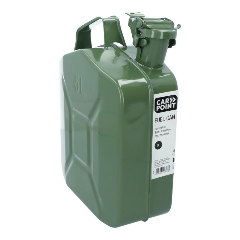 Carpoint Carpoint Benzinekan 5 Liter Groen Metaal UN-keur 0110013