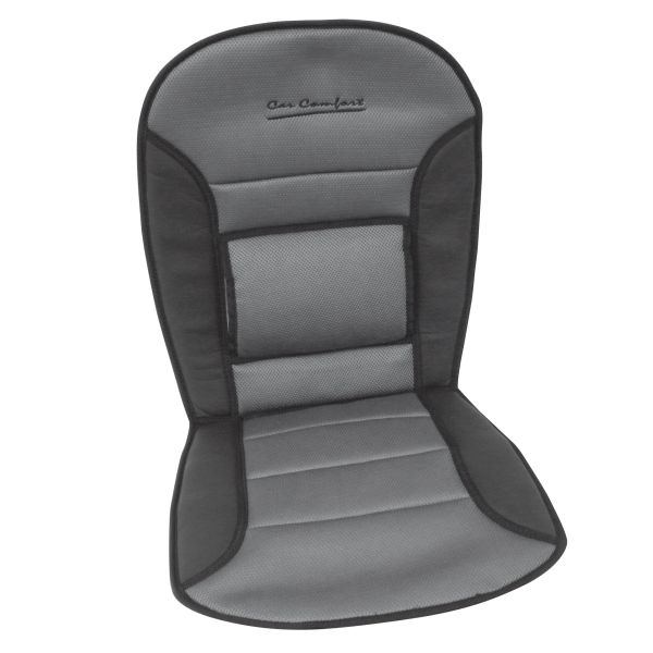 Carpoint Carpoint Stoelkussen Comfort Zwart/Grijs 0323276