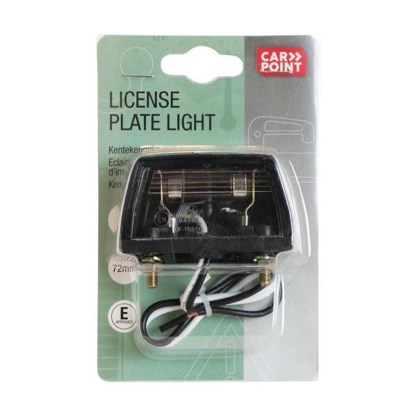 Carpoint Carpoint Kentekenverlichting 12V E11 72mm 0413907