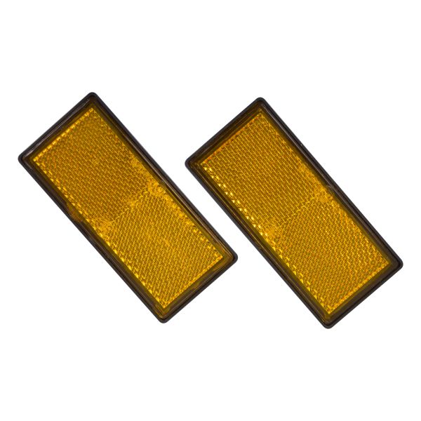 Carpoint Carpoint Reflector Oranje 86x40mm 2 Stuks 0413993