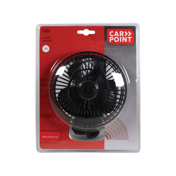 Carpoint Ventilator + zuignap 12V. 0510019