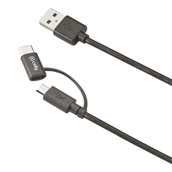 Celly Celly Kabel Micro USB-C Adapter 1 meter 0517531