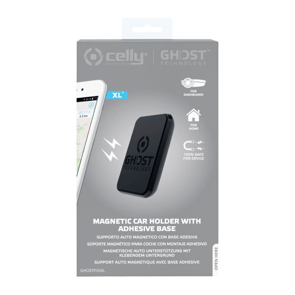 Celly Celly Magnetische telefoonhouder Ghost Fix  XL 0517576