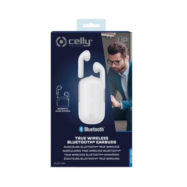 Celly Celly Slide1 Bluetooth Oordopjes wit 0517640