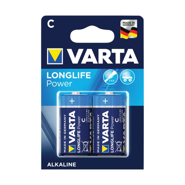 Varta Varta Batterijen Longlife Power LR14/C 1,5V 0568042