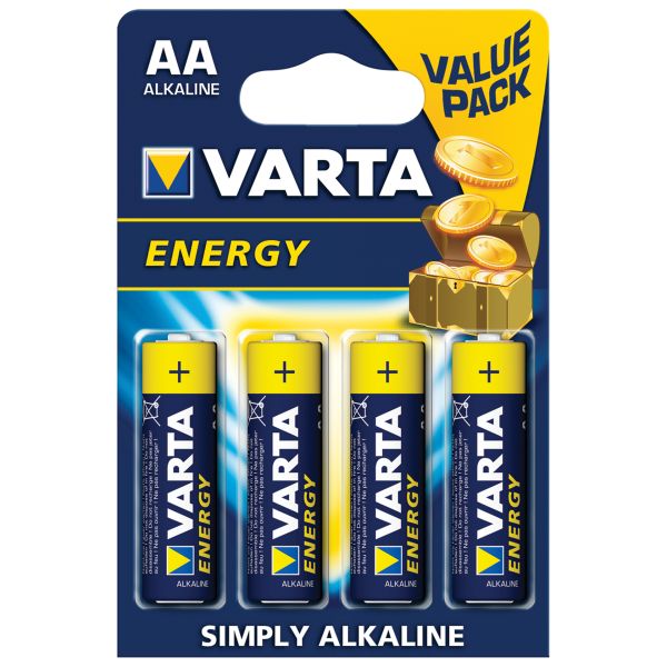 Varta Varta Batterijen Energy LR6/AA 1,5V  0568081