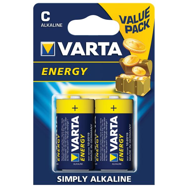 Varta Varta Batterijen Energy LR14/C 1,5V 0568082