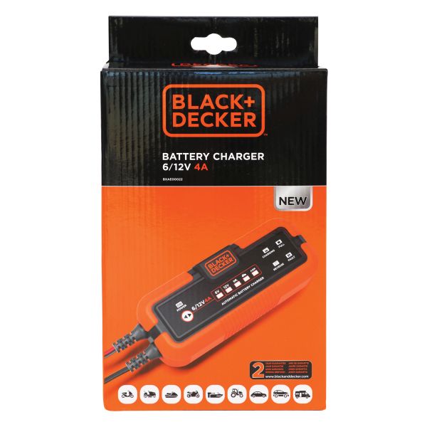 Black&Decker Black & Decker Acculader 6V & 12V 4A 0690109