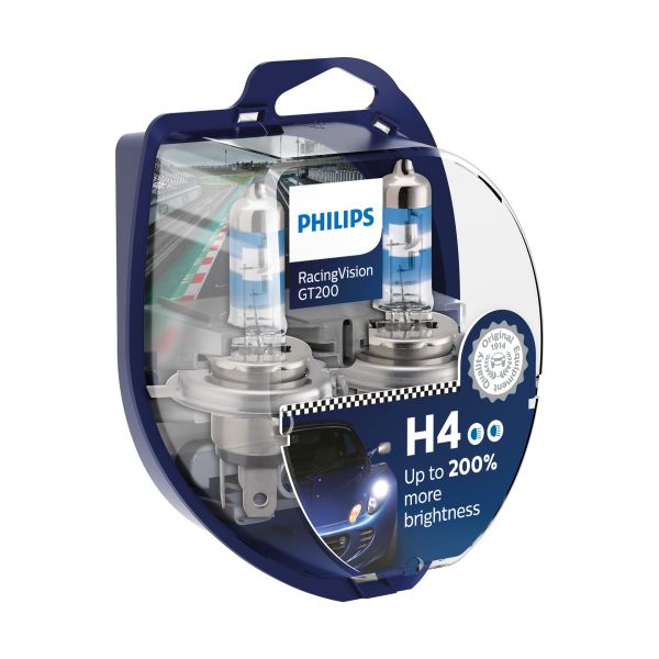 Philips Philips 12342RGTS2 Racing Vision GT200 H4 2 stuks 0730255