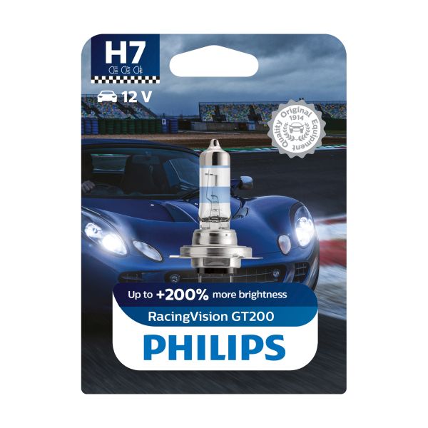 Philips Philips 12972RGTB1 Racing Vision GT200 H7 0730256