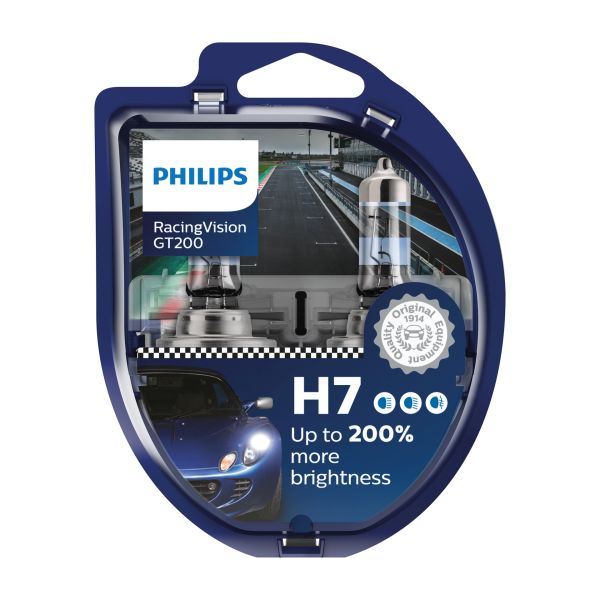 Philips Philips 12972RGTS2 Racing Vision GT200 H7 2 stuks 0730257