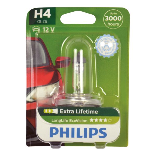 Philips Philips 12342LLECOB1 H4 EcoVision 55W blister 0730517