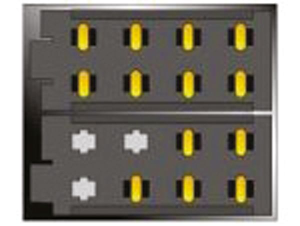 Carpoint Carpoint ISO>ISO Radio Verlengkabel Voeding & Speakers 0810045