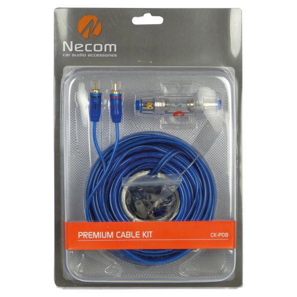 Necom Necom Versterker Installatie Kit CK-P08 6mm 0810556