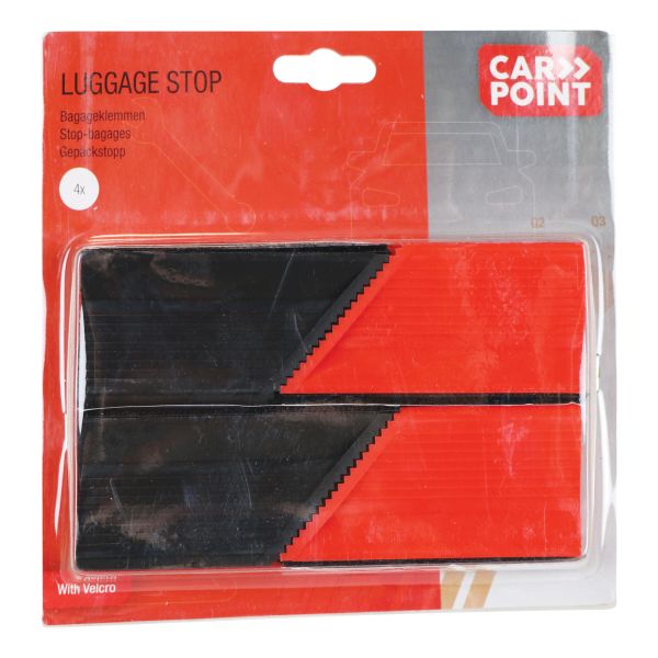 Carpoint Bagageklemmen 4 stuks 0910044