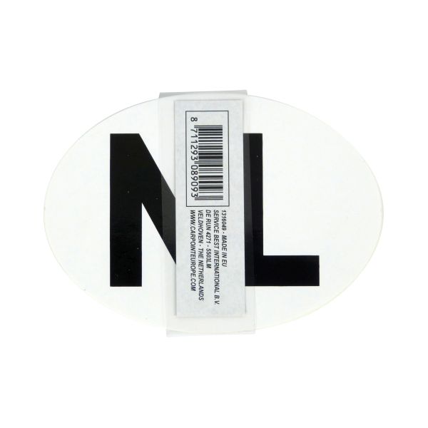 Carpoint Carpoint NL Sticker Wit 112x80mm 20 Stuks 1316049