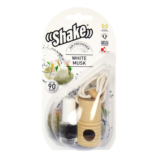 Shake Shake luchtverfrisser + navulling White Musk 2x4,5ml 1710770