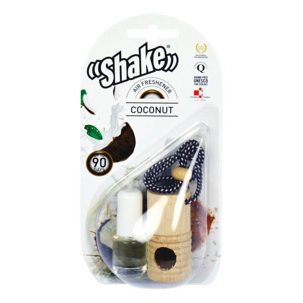 Shake Shake luchtverfrisser + navulling Coconut 2x4,5ml 1710777