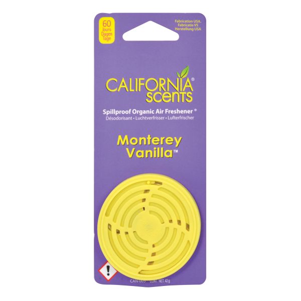 California Scents California Scents Luchtverfrisser Monterey Vanilla Op Kaart 1711604