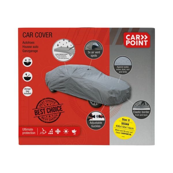 Carpoint Carpoint Autohoes Ultimate Protection S 406x150x116cm 1723612