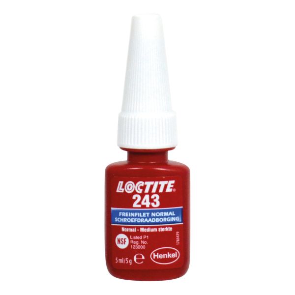 Loctite Loctite 1370535 Borgmiddel medium (blauw) 5ml 1831701