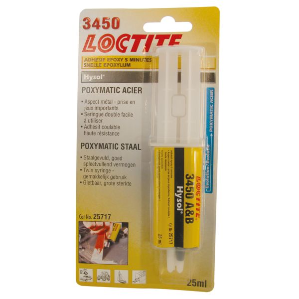 Loctite Loctite 3450 Poxymatic staal 25ml 1831746