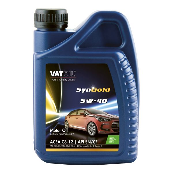 Vatoil Vatoil SynGold 5W-40 1Ltr 1838190