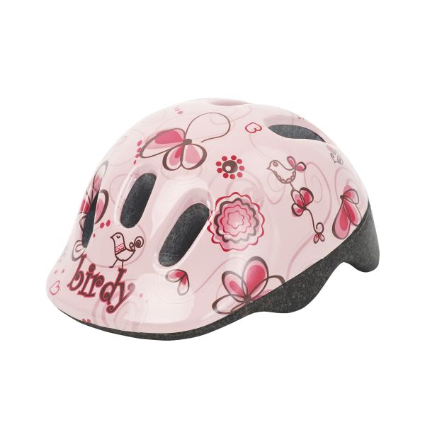 Polisport Polisport Baby Helm Birdy 44/48cm creme/roze 5010666