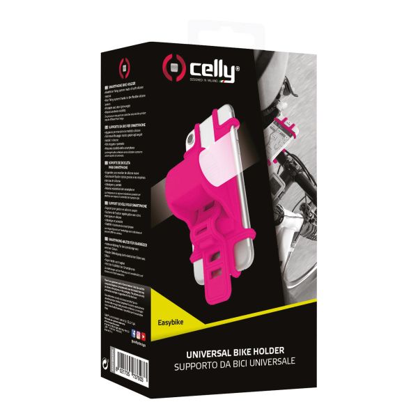 Celly Celly Telefoonhouder fiets Easybike roze 5025162