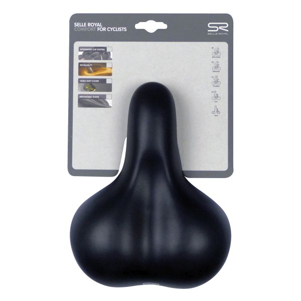 Selle Royal Selle Royal Dames fietszadel Country zwart 5036804